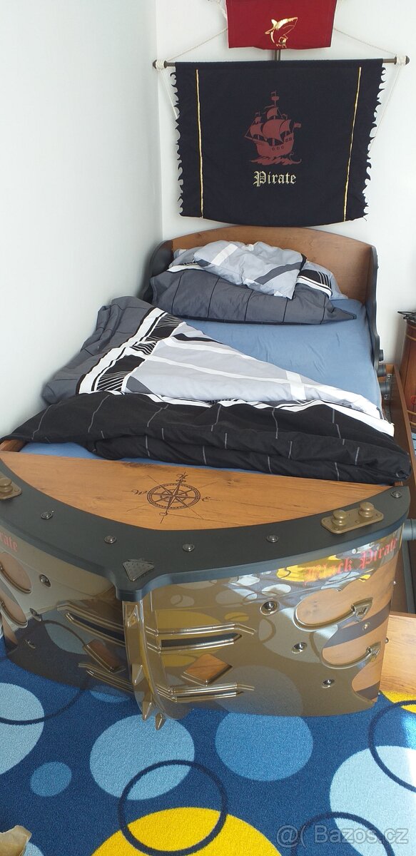 Dětská postel "PIRÁT" - 2