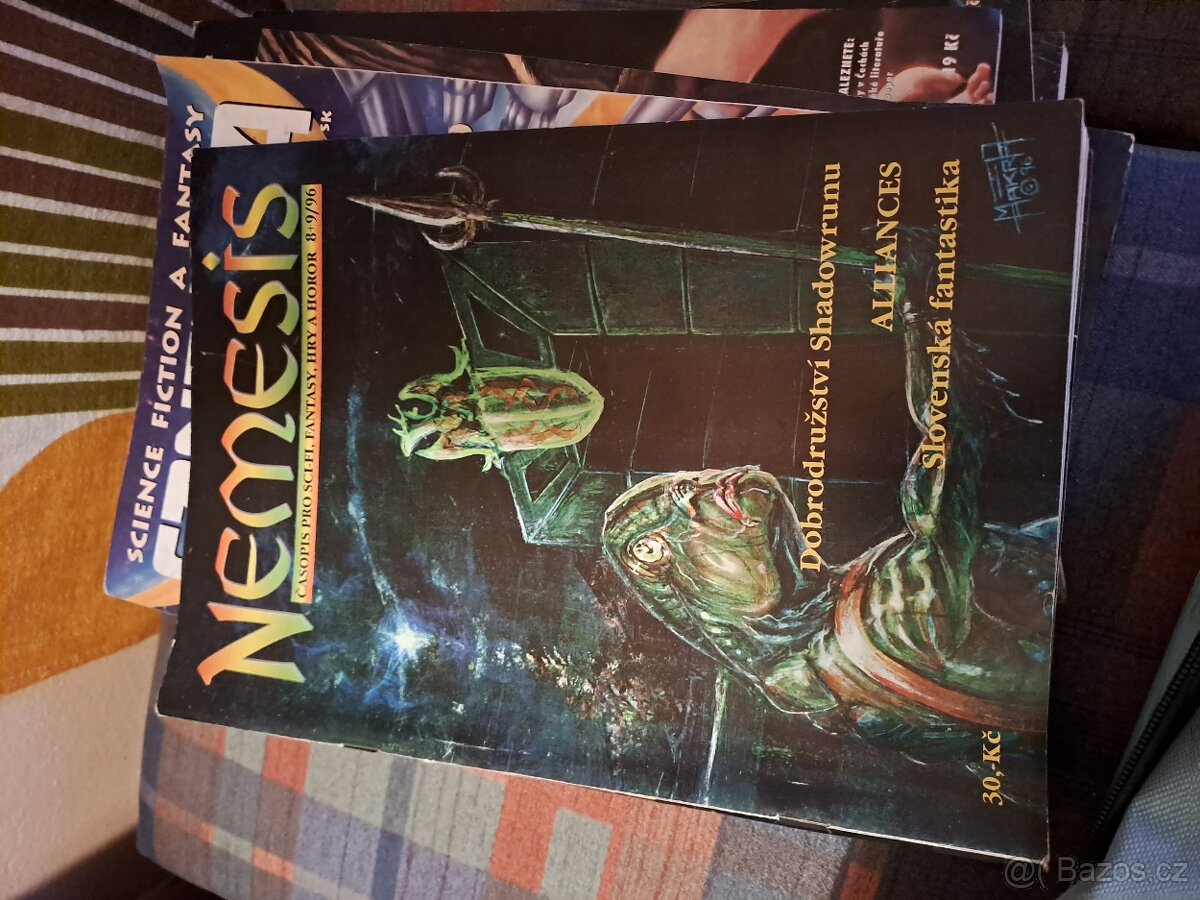 Staré časopisy Ikarie, Udělej si sám, Akvárium ad. - 2