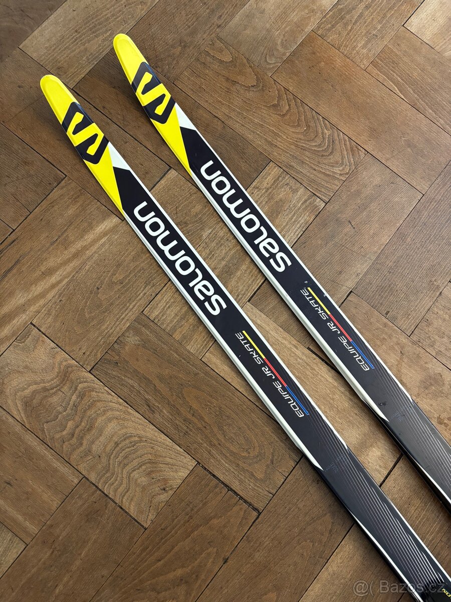 SALOMON EQUIPE JR SKATE 146cm + vázání - 2