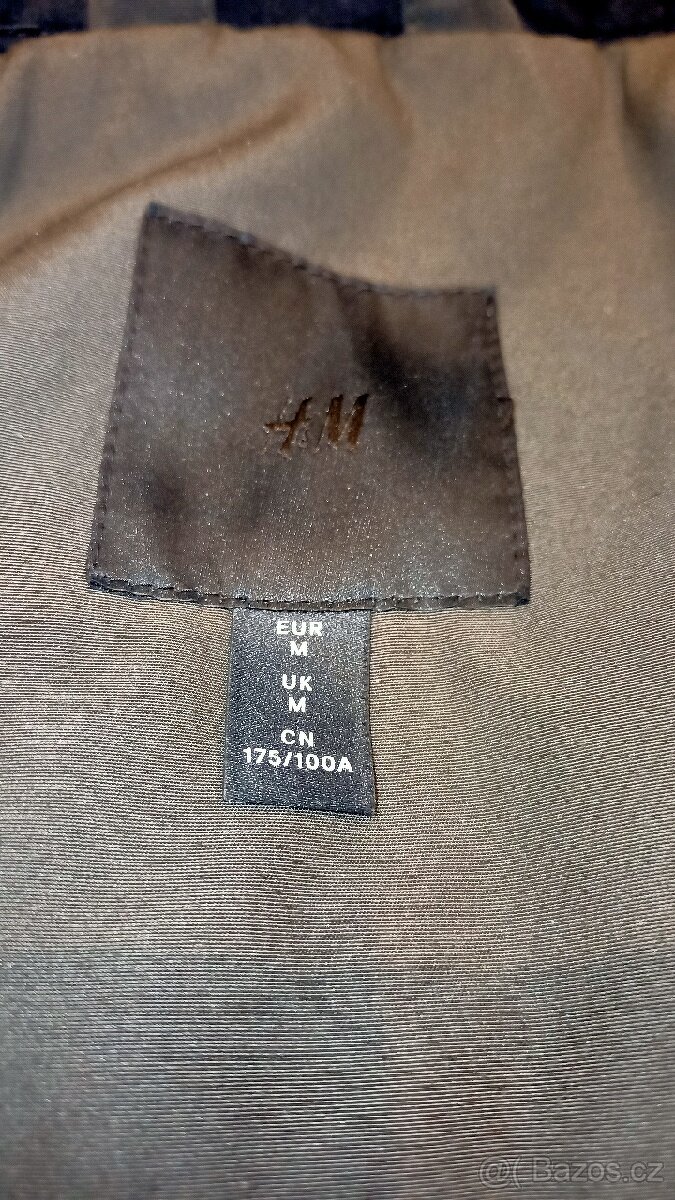 Pánská parka H M zelená - 2