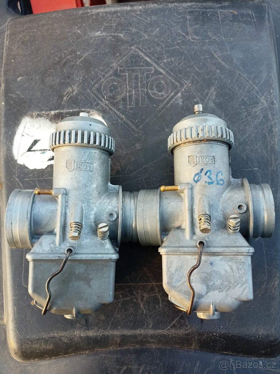 Čz motokros karburátory 36 mm dufuzor - 2
