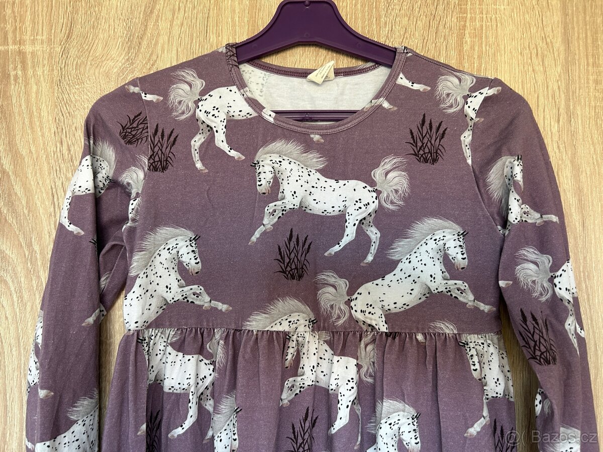 Dívčí šaty vel. 152 jako nové - 2