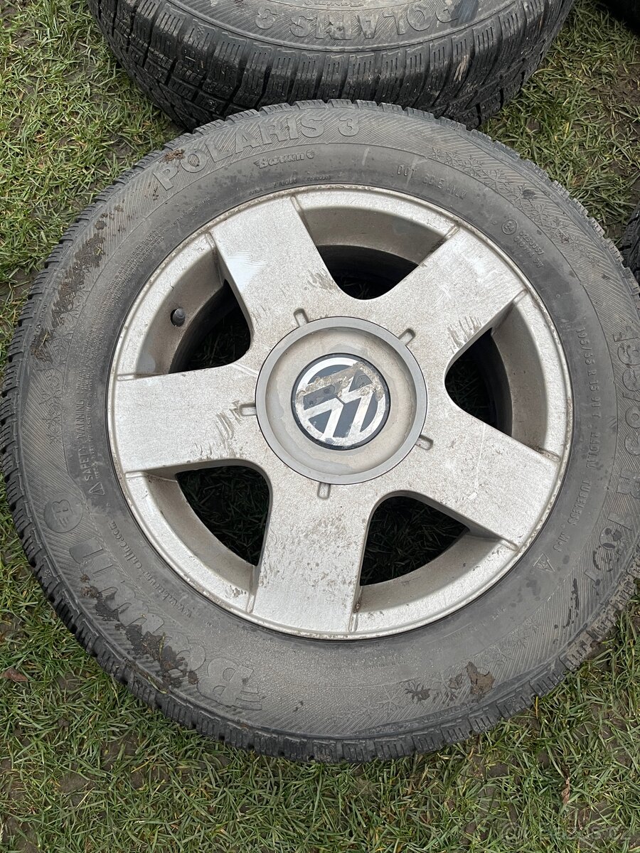 Prodám alu. Rozteč 5x100 R15 - 2