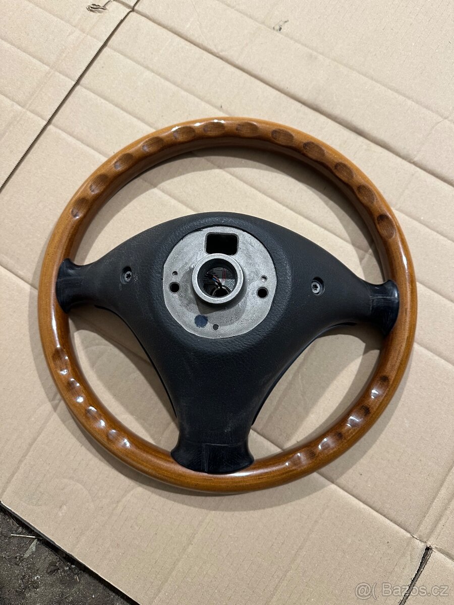 Dřevěný volant VW W8 Passat Golf Bora - 2