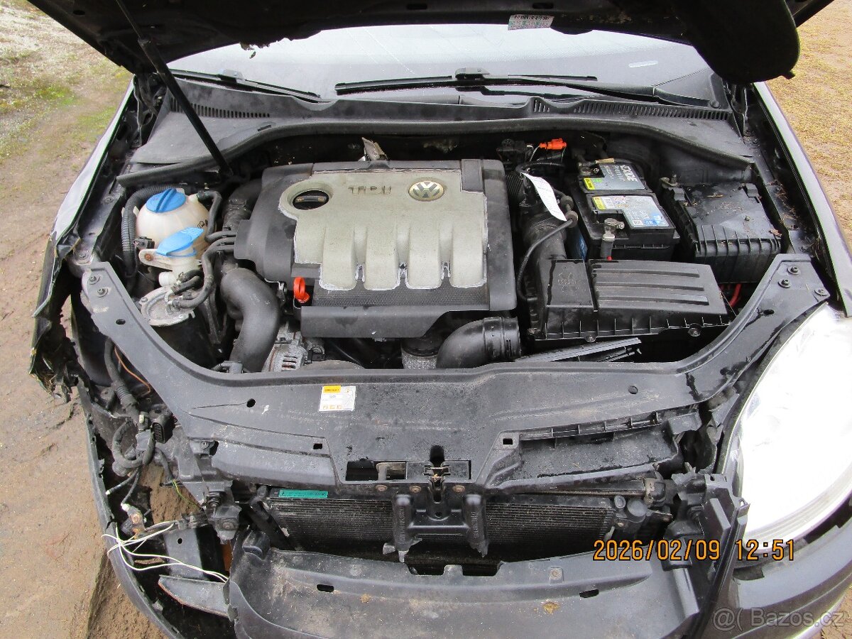 VW Golf Variant V 1.9Tdi, BLS, 2008, 77kW - 2