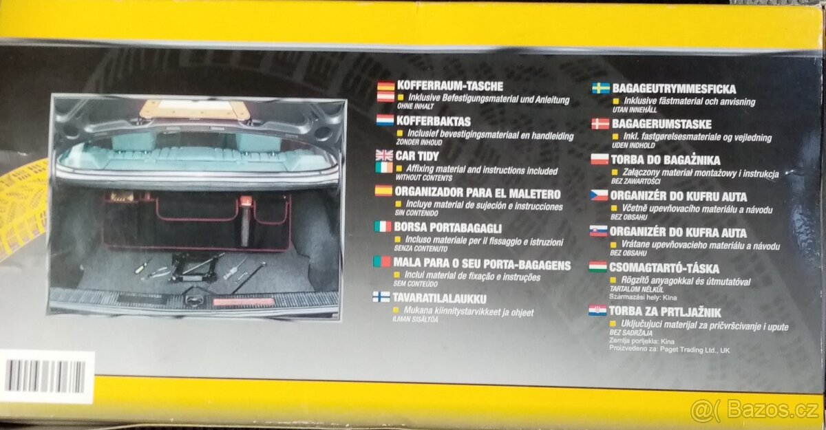 organizér do kufru - 2