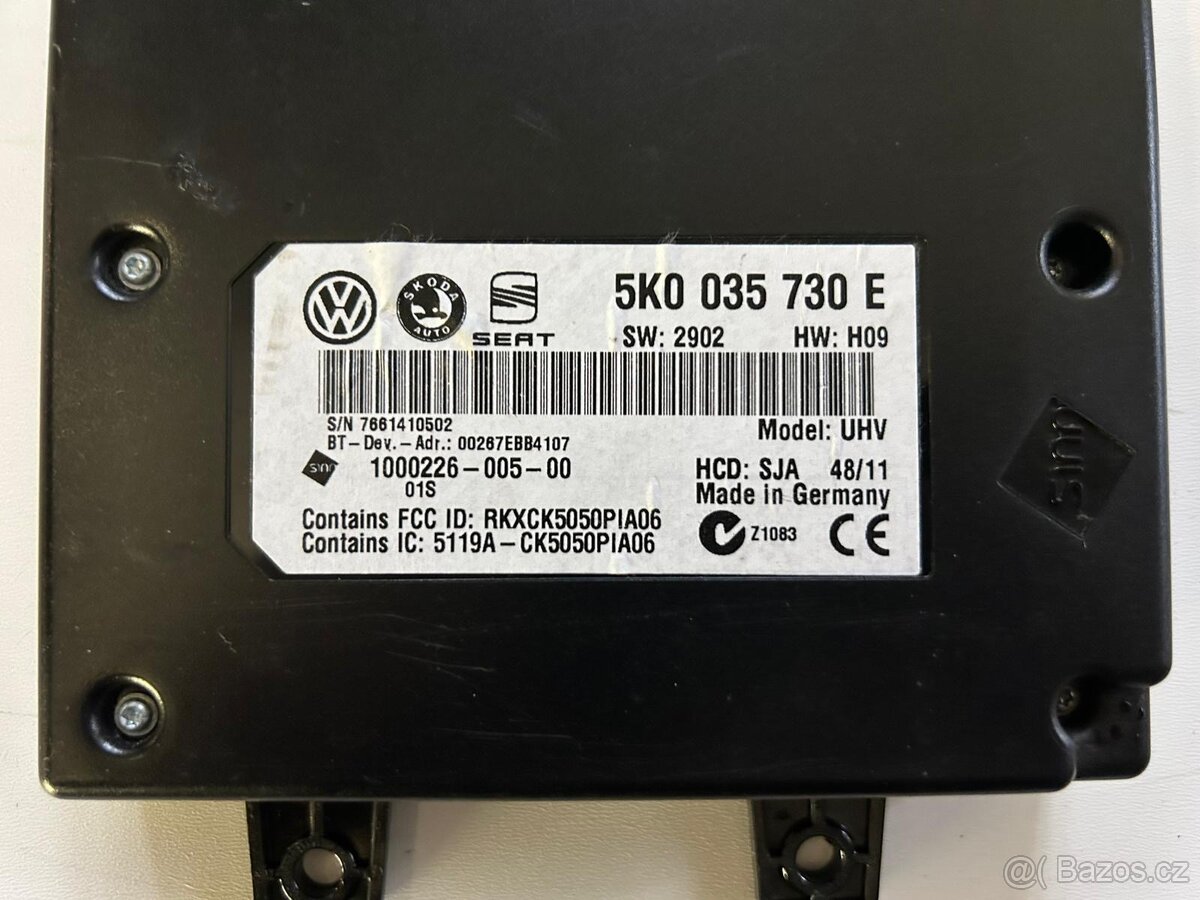 Bluetooth jednotka / 5K0035730E - 2