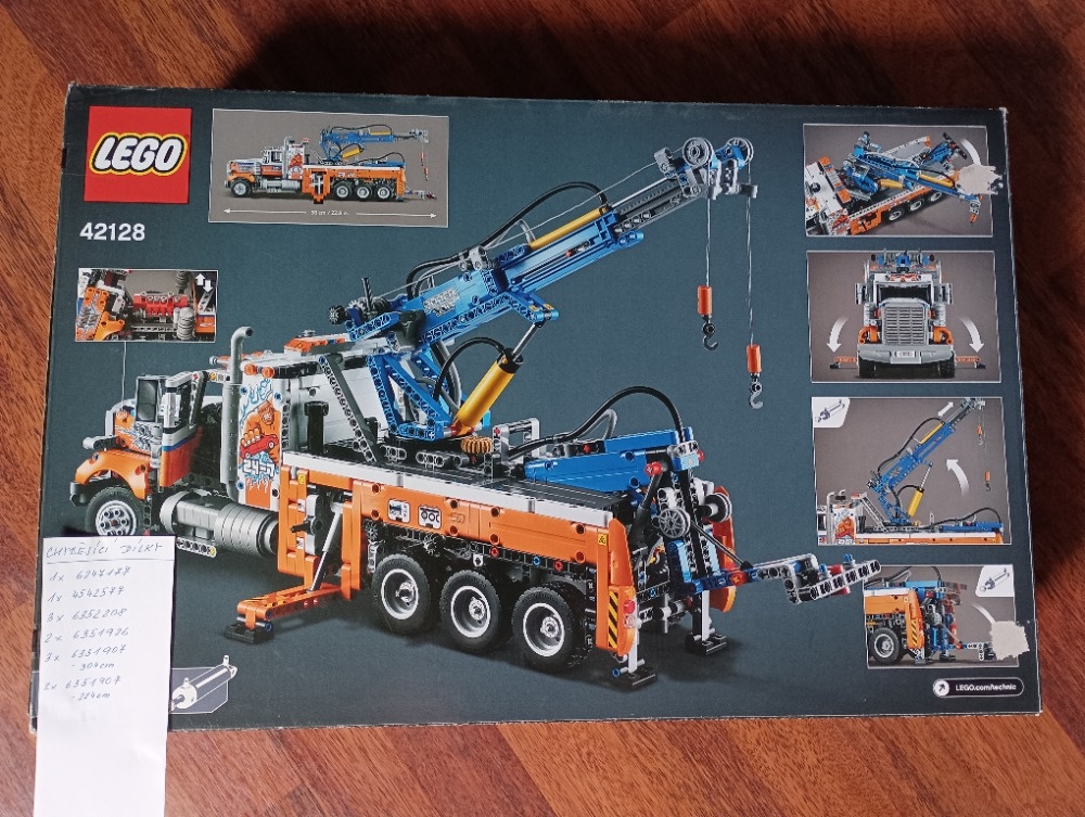 Prodám Lego Technic 42128- Odtahový vůz - 2