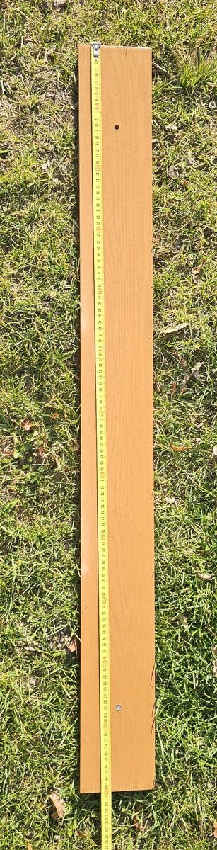 Prodám PVC plotové desky – 24 ks (předvrtané) - 2