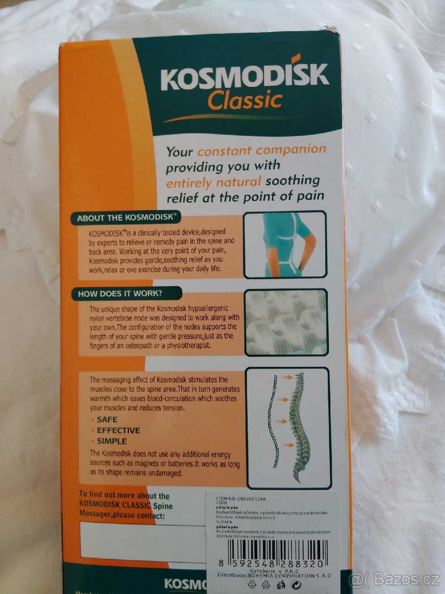 Kosmodisk - páteřový pás - 2