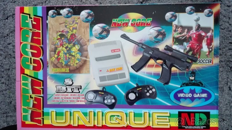 Retro klasicke televizni videohry TV hry 8bit - 2