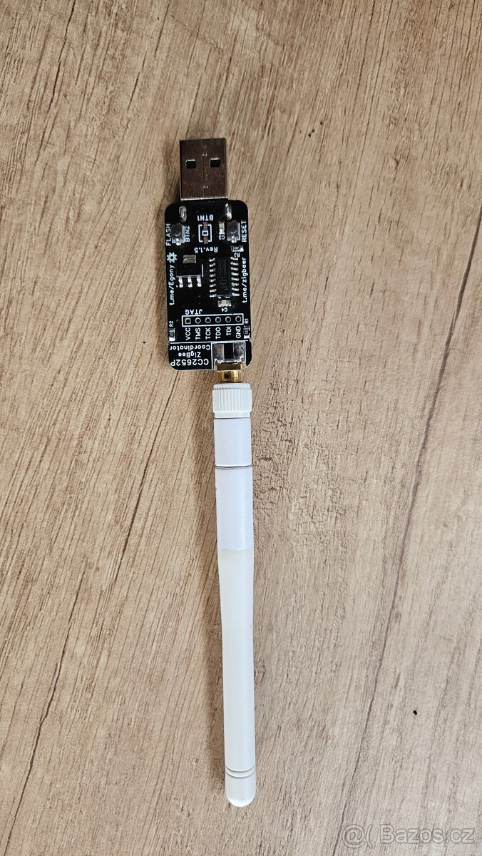 Výkonný Zigbee USB koordinátor CC2652P (HomeAssistant,Zigbee - 2