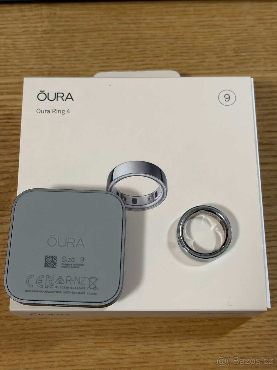 Prsten Oura 4, velikost 9, perfektní stav - 2