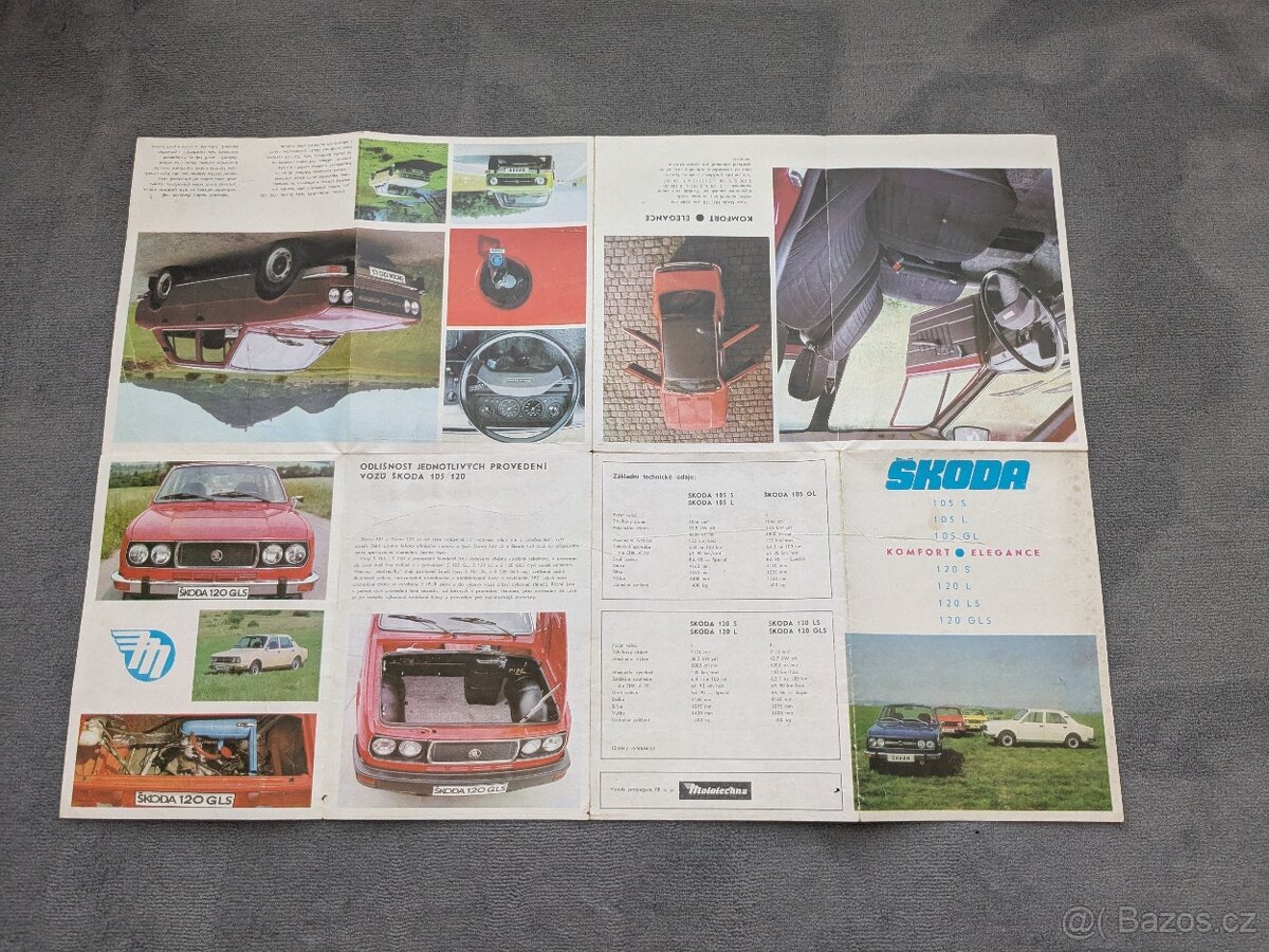 Prospekt Škoda 105S - 120 GLS - 2