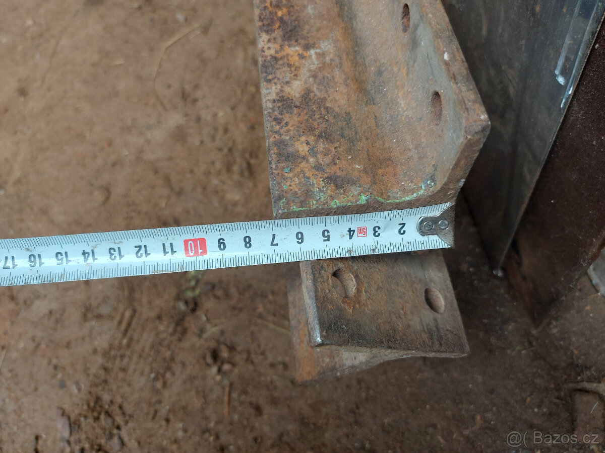 Kolejnice výtahová - robustní ocelový profil "T" - 2