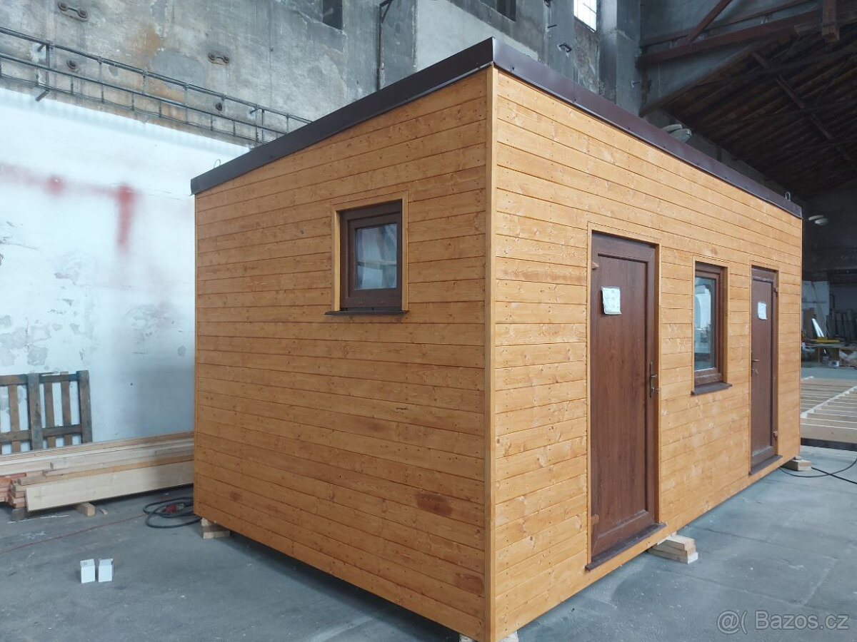 Obytný celoroční modul se šatnou a WC - 2