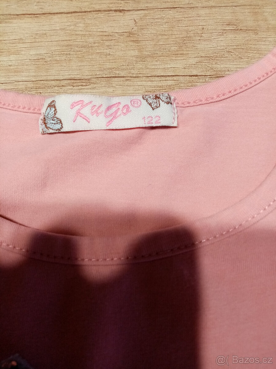 měnící tričko a tílko jednorožec vel. 110/116 - 2