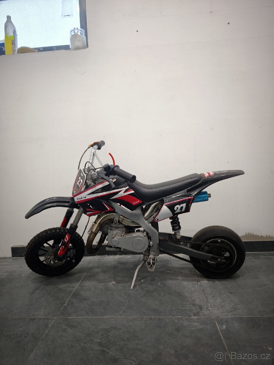 Dětská benzínová 2takt 49ccm motorka - 2