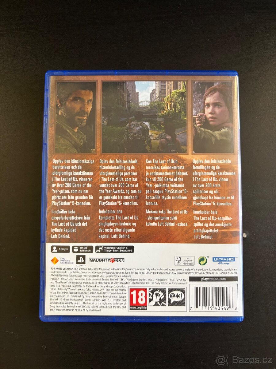 THE LAST OF US PART I na PS5 - 2