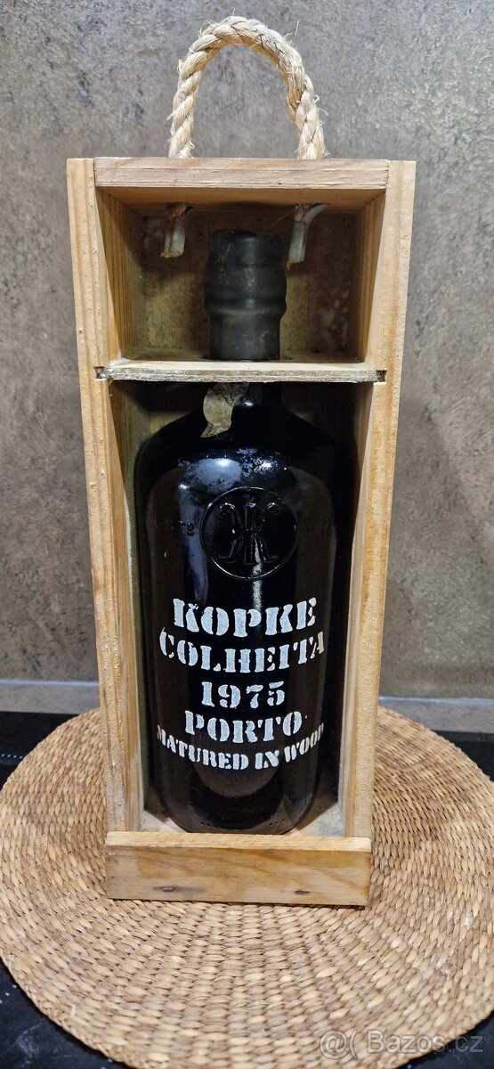 50ti leté Portské víno1975 Kopke Colheita - 2