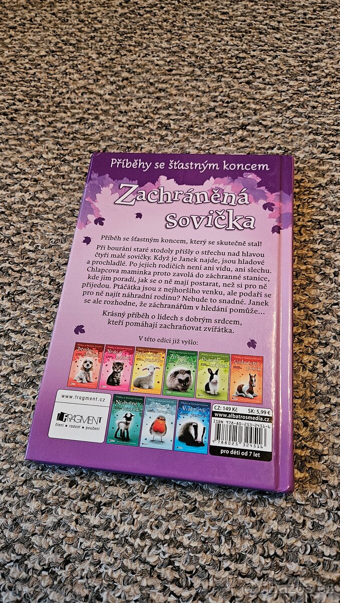 Detska knizka Zachranena sovicka - 2