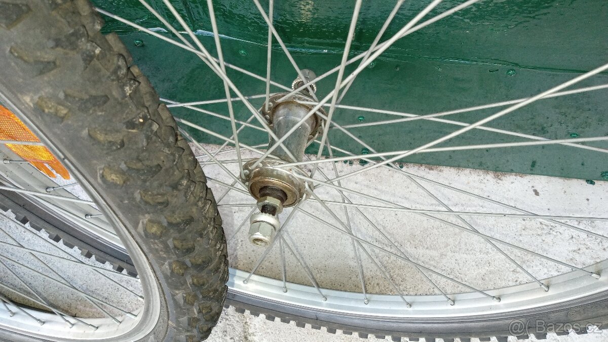 26" ráfky s pneu na horské kolo - 2