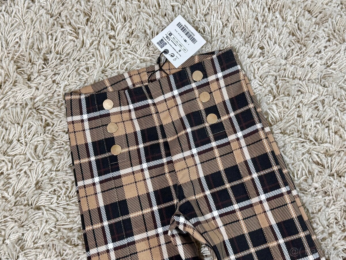 Nové s visačkou - Zara legíny/ kalhoty v.128 - 2