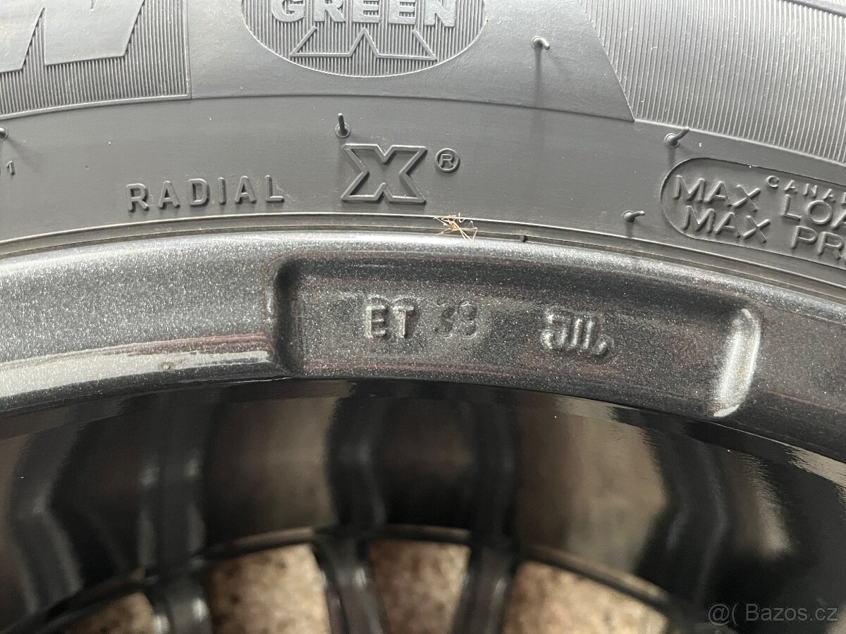 ALU disky AEZ 6Jx20H2 ET39 + zimní pneu Michelin 255/45R20 - 2