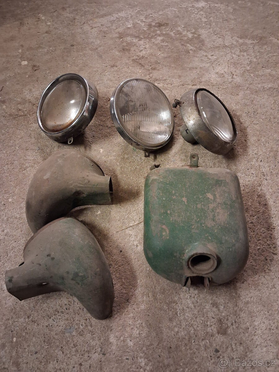 Jawa 550 Pařez + světla - 2