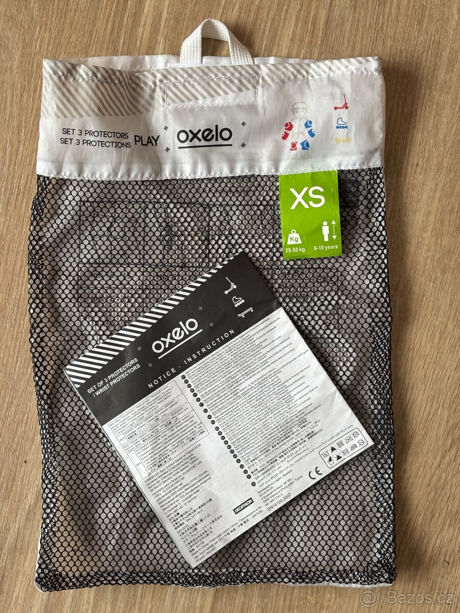 Dětské chrániče na in-line brusle, vel. XS 6-10 let - 2