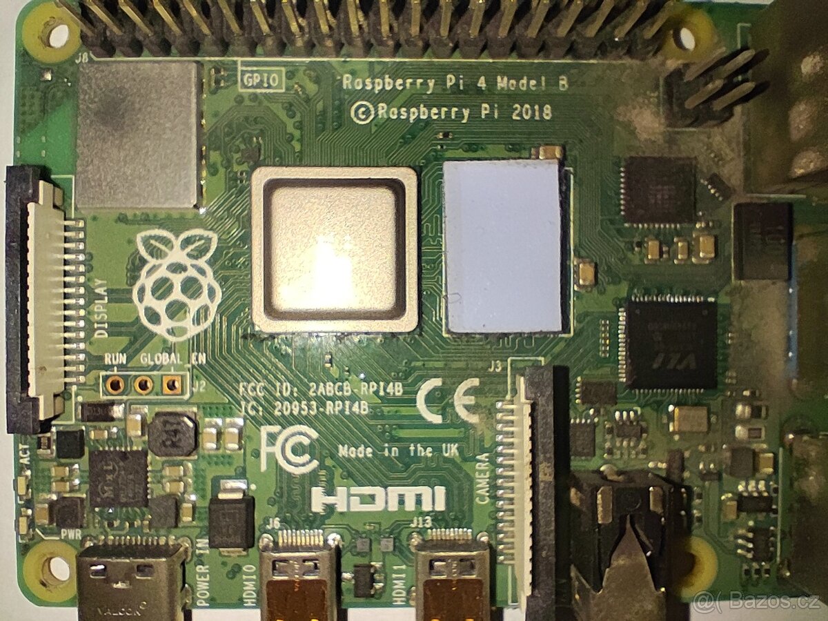 Raspberry Pi 4 Model B 2GB + zdroj + hlinikovy chladic - 2
