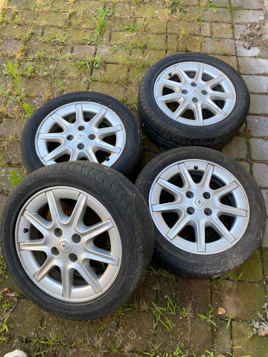 ALU kola 15" – sada 4 kusů s pneumatikami - 2