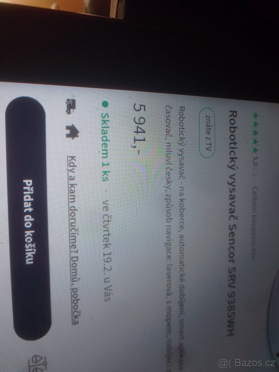 Robotický vysavač SENCOR - 2