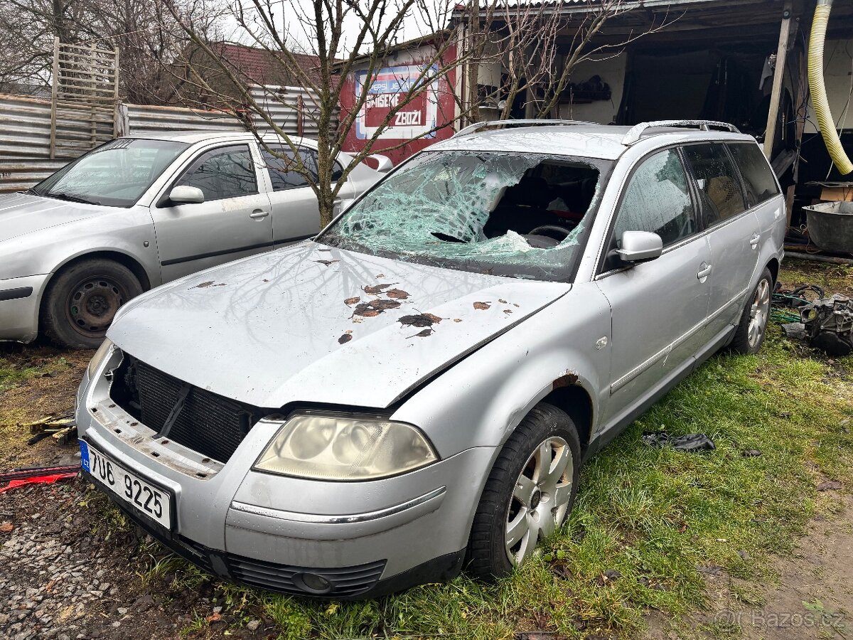 Passat b5.5 2.5tdi v6 díly z vozu ihned - 2