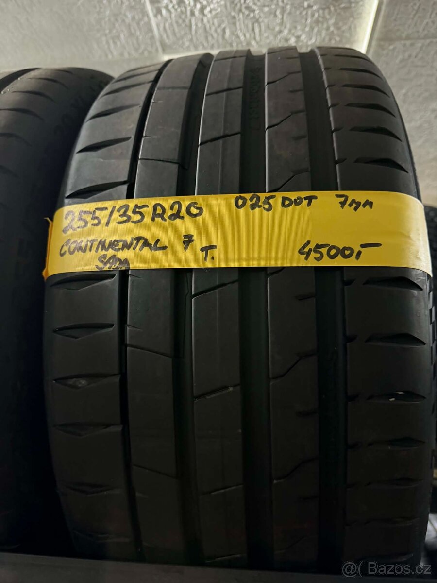 255/35r20 letní sada Continental 7 - 2