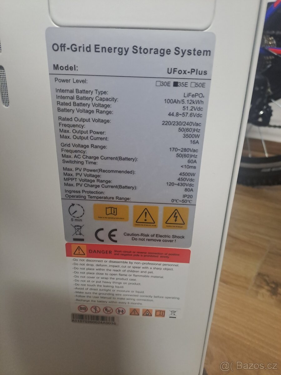 Solarni elektrárna fve LANPWR UFox Plus - 2