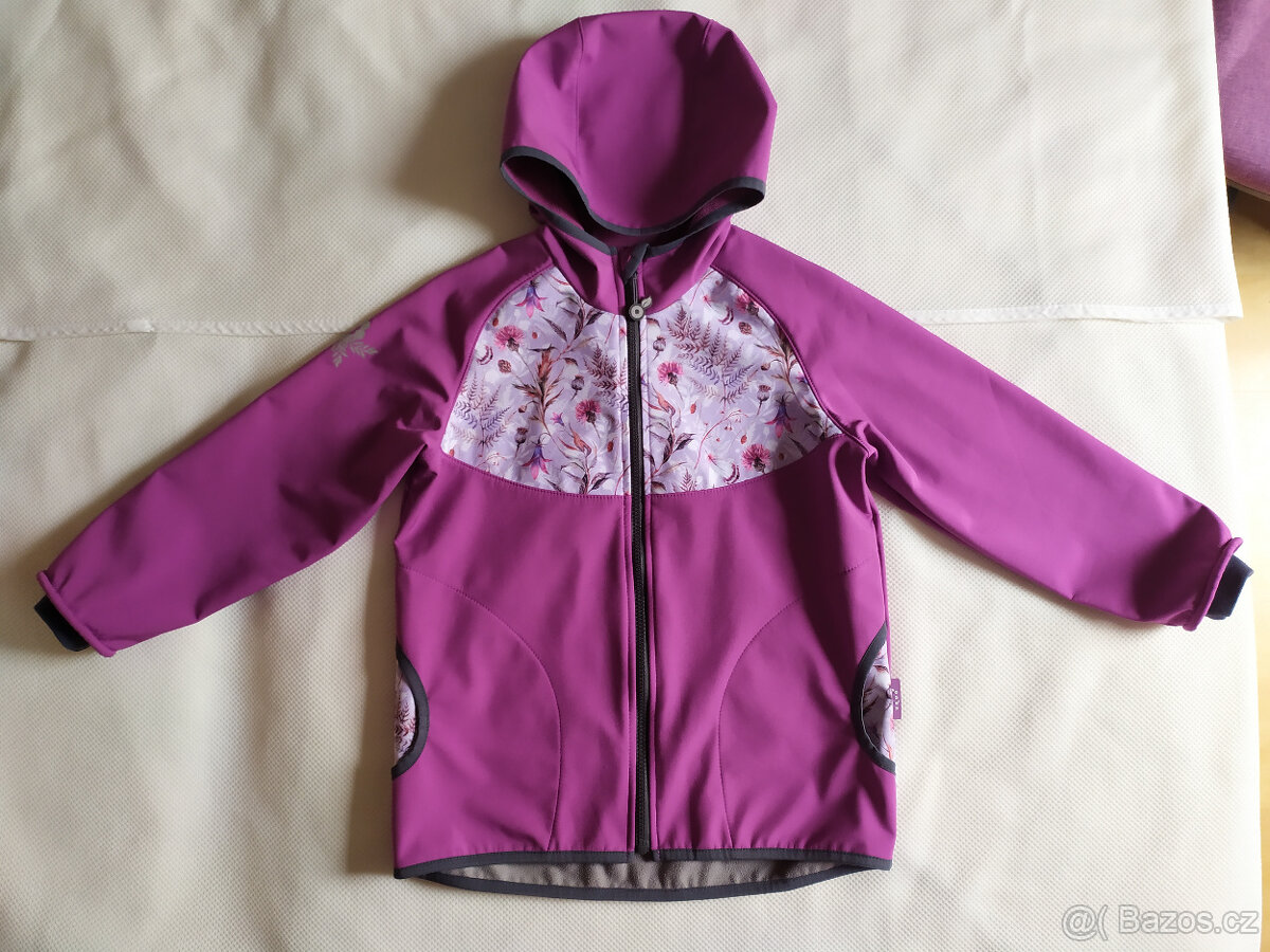 Dívčí softshellové bunda a kalhoty, Unuo, vel. 128/134 - 2
