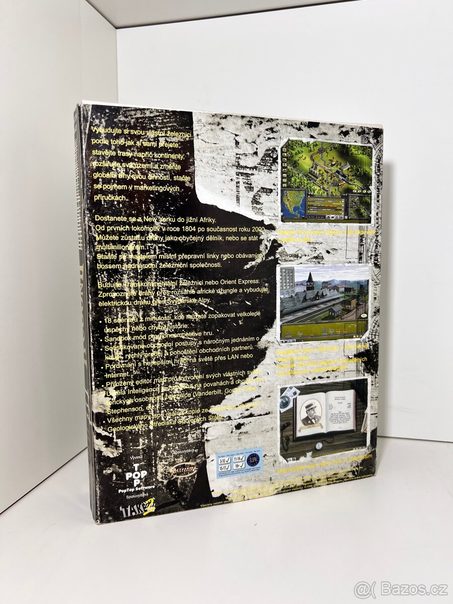 Railroad Tycoon 2 - PC hra, big box, cz lokalizace - 2