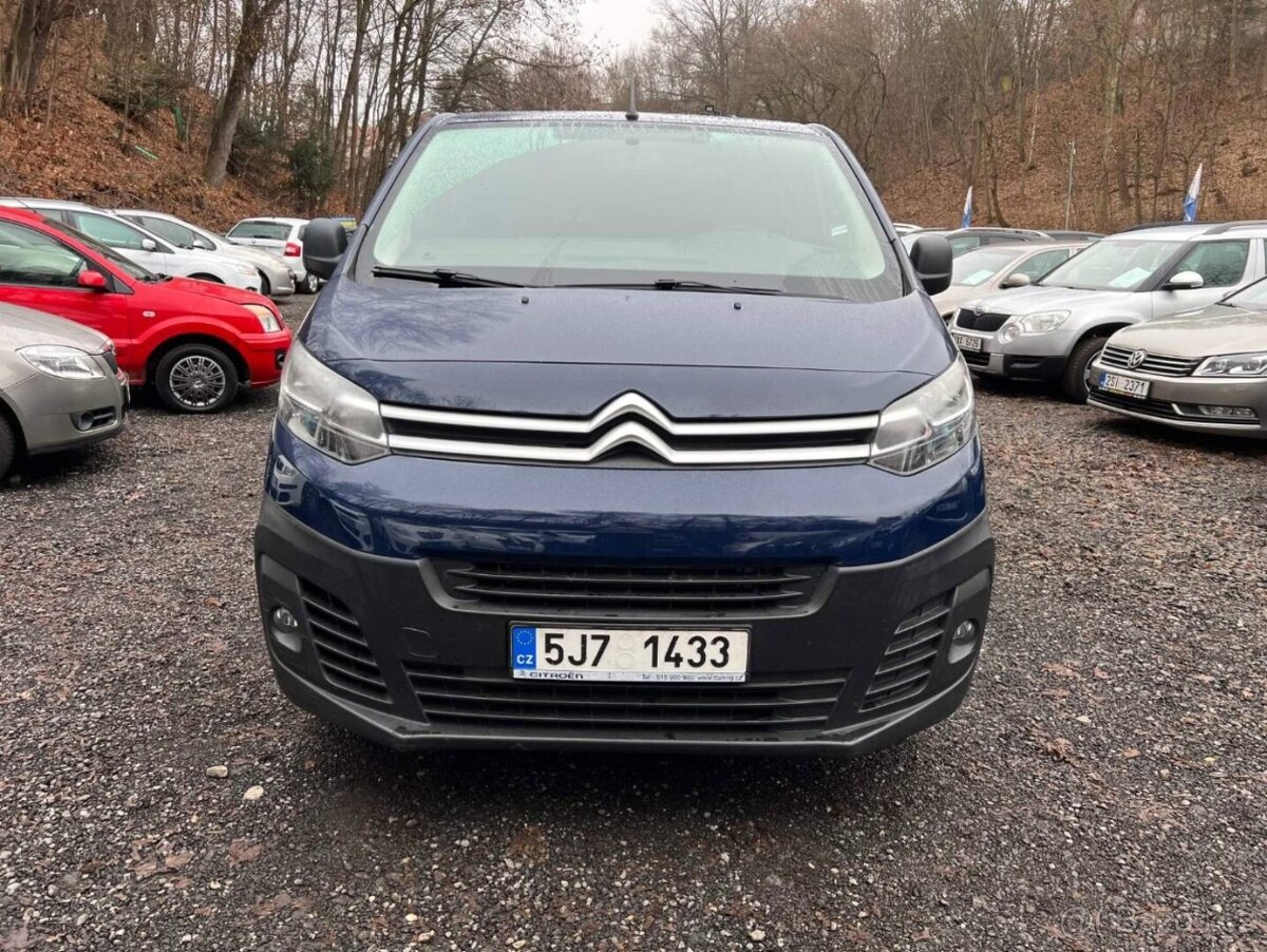 CITROEN JUMPY 2.0HDI 90kW 2018 6 míst ČR klima tažné - 2