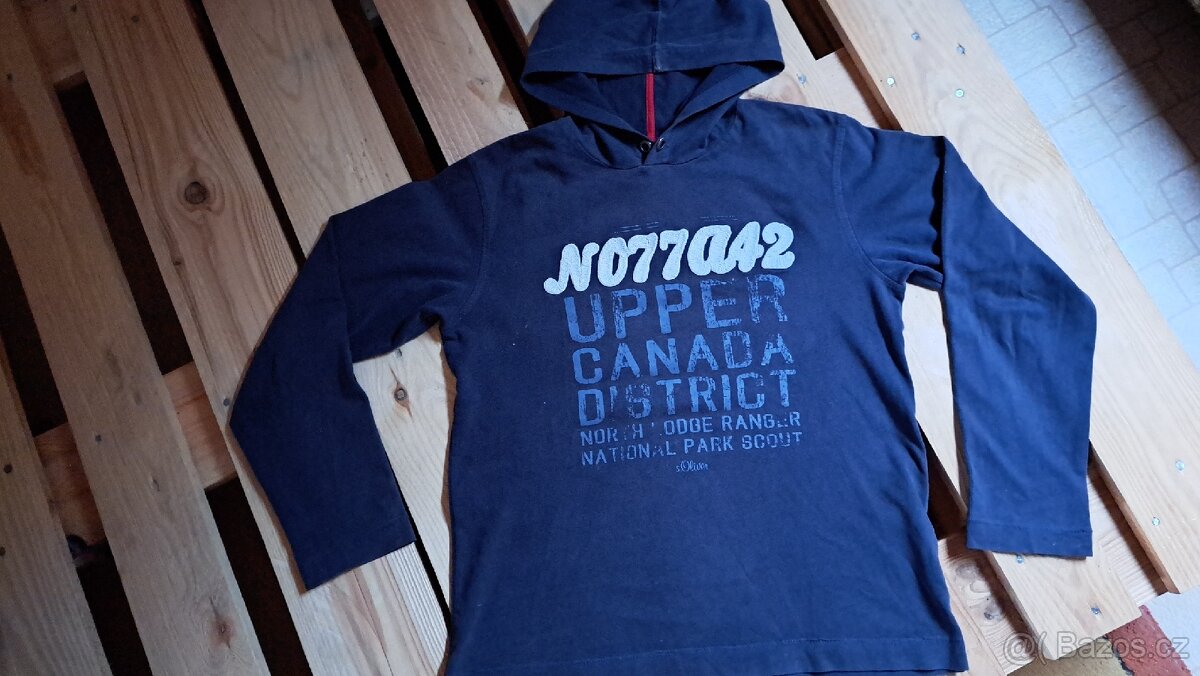 Modrá mikča s.Oliver,vel.164 - 2