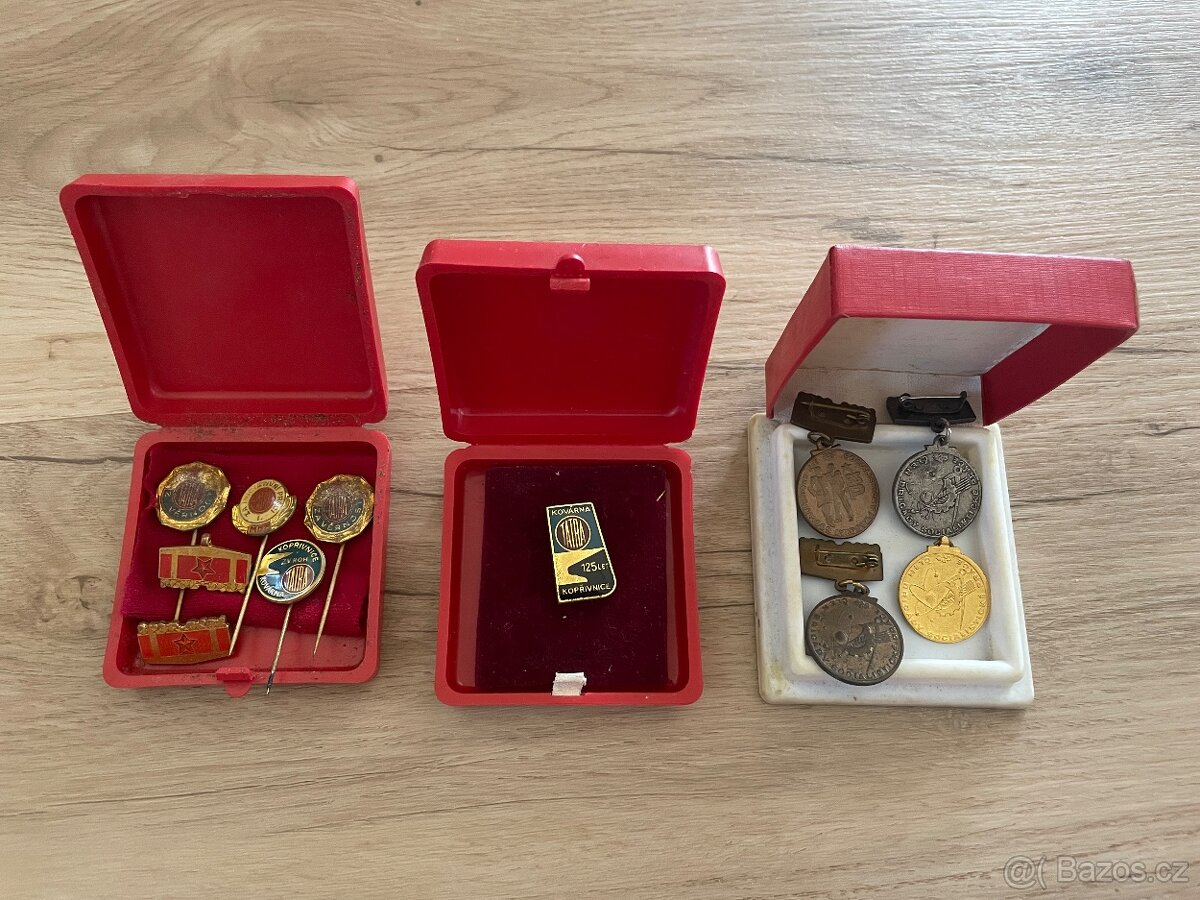 Plakety a odznaky ze strojního průmyslu - 2