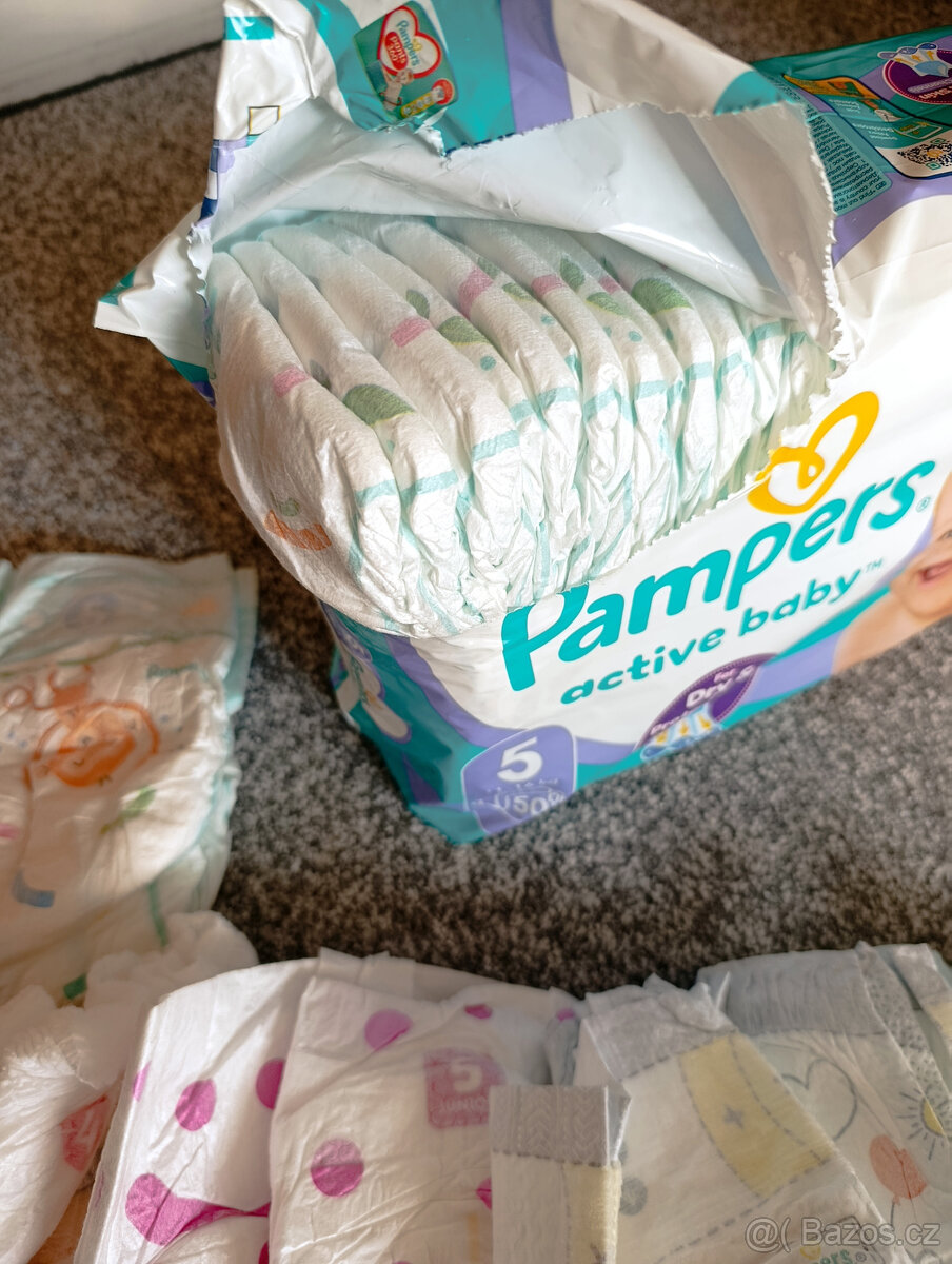 Dětské pleny a přebalovací podložky - 2