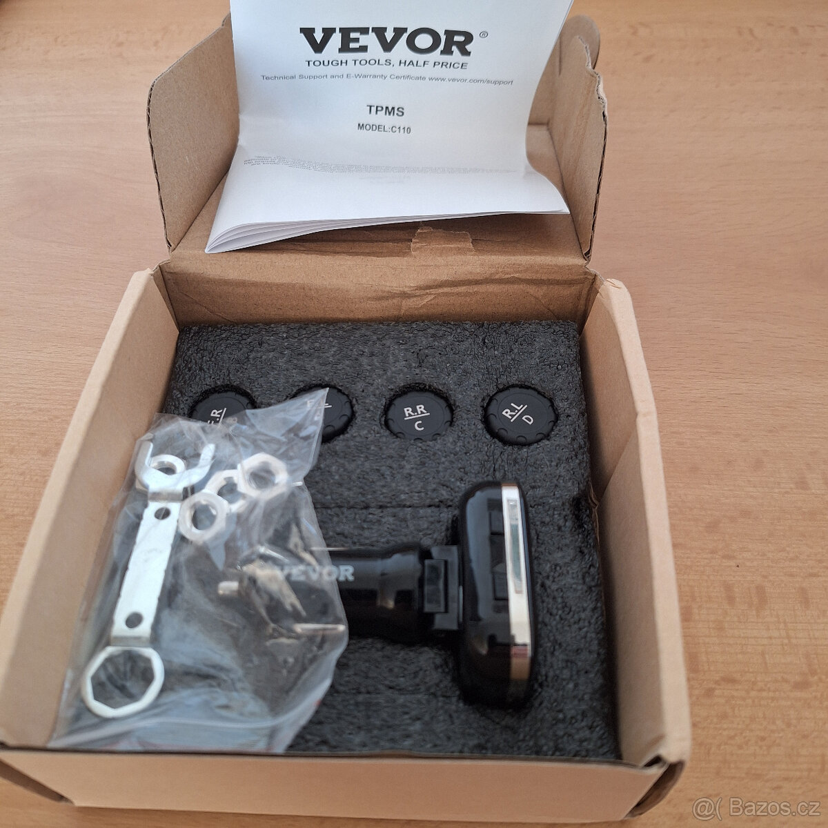 Monitorování tlaku v pneumatikách - 2