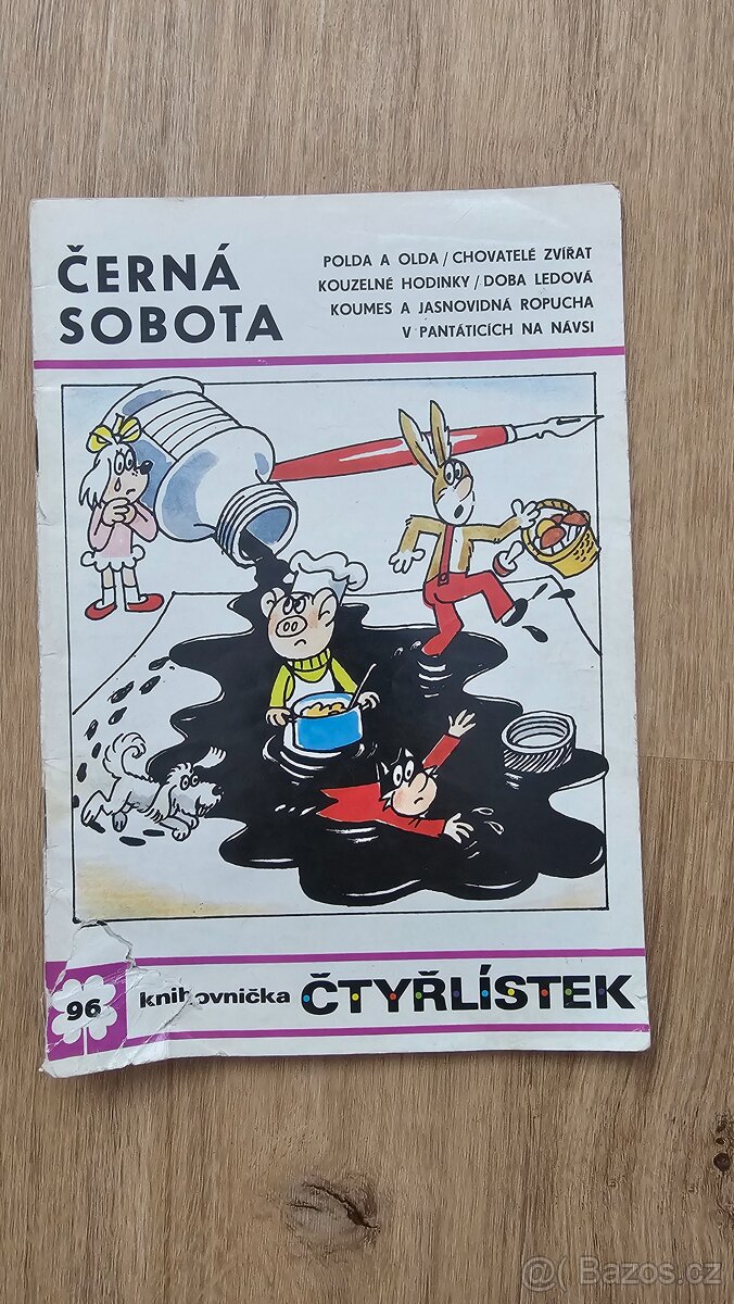 Čtyřlístek č.96 - Černá sobota - 2