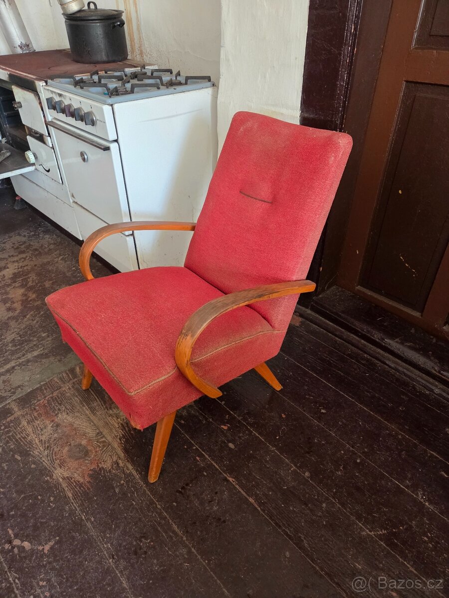 2ks retro křesel - 2