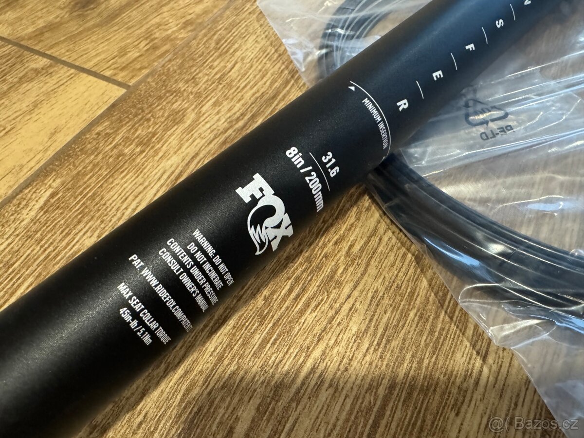 Fox Transfer Performance teleskopická sedlovka 31.6 200mm - 2