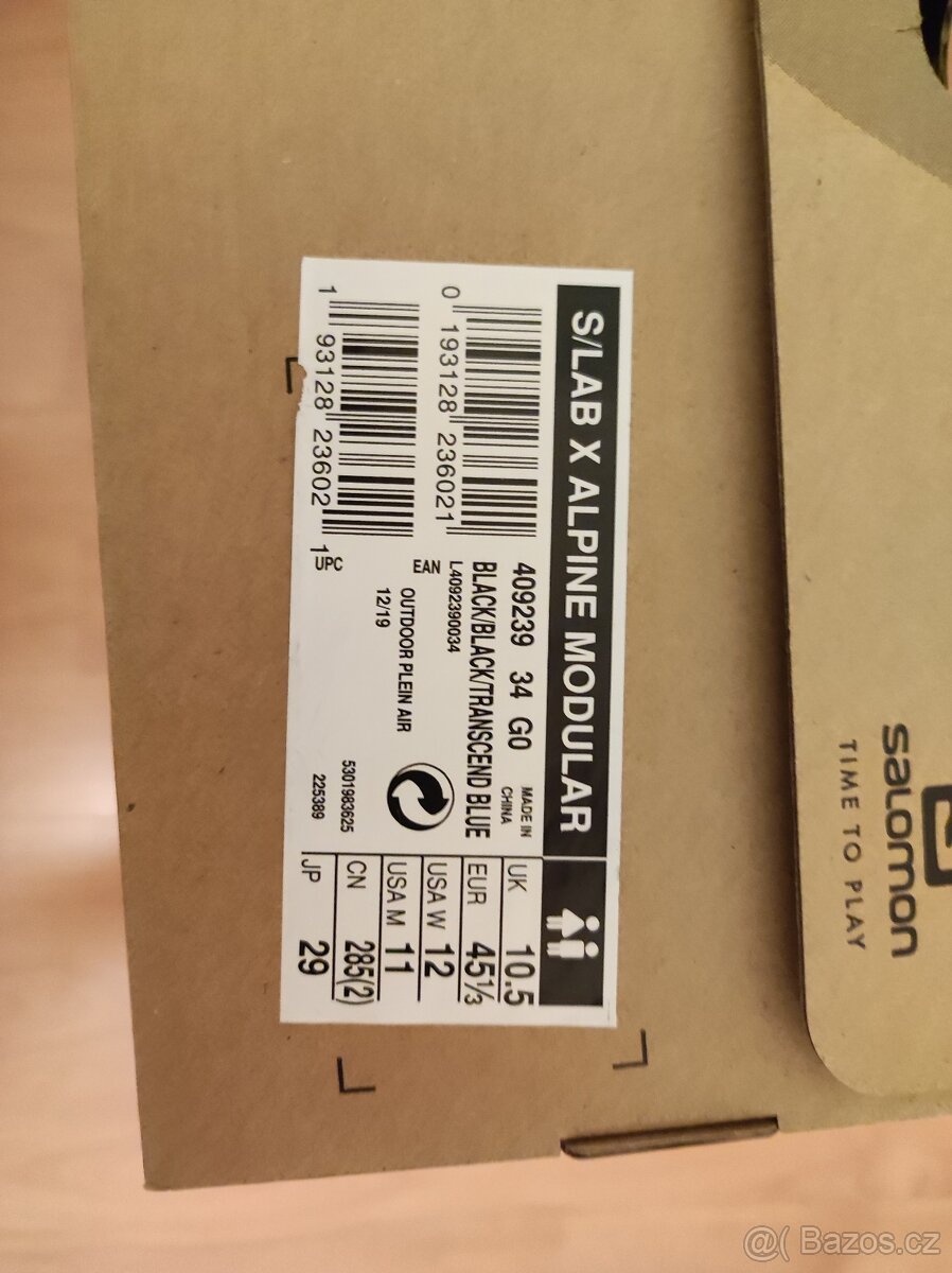 Salomon S/LAB X Alpine Modular vel. 45 1/3 - 2