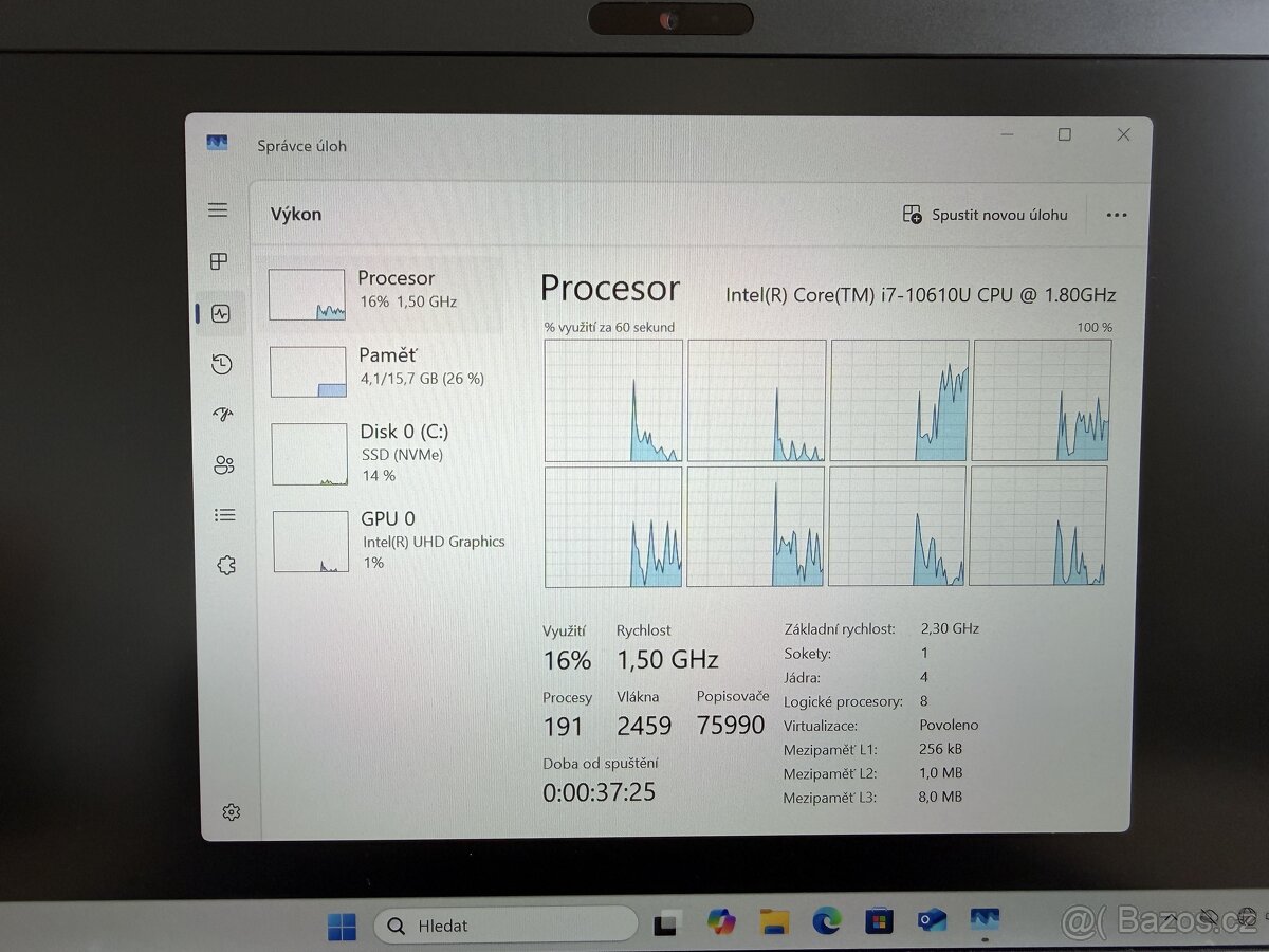 Dell Latitude 7310 i7 10610U / 16GB / 256GB SSD - 2