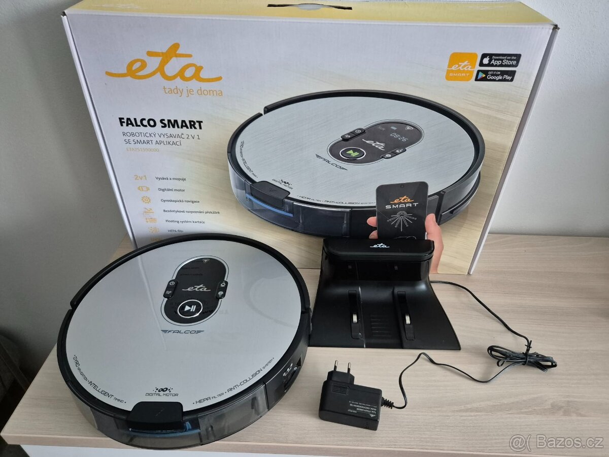 ZÁNOVNÍ Robotický vysavač ETA Falco Smart v ZÁRUCE - 2