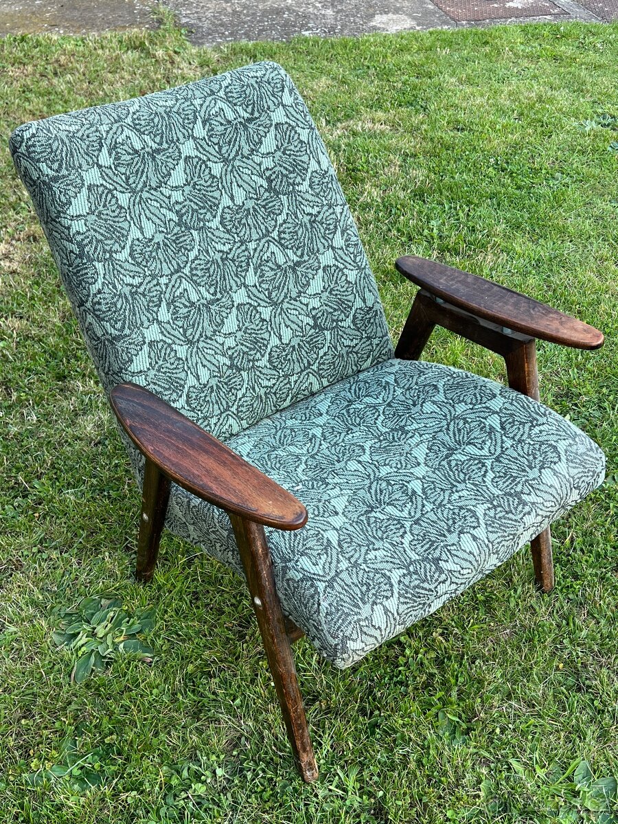 Retro zachovalé křeslo - 2